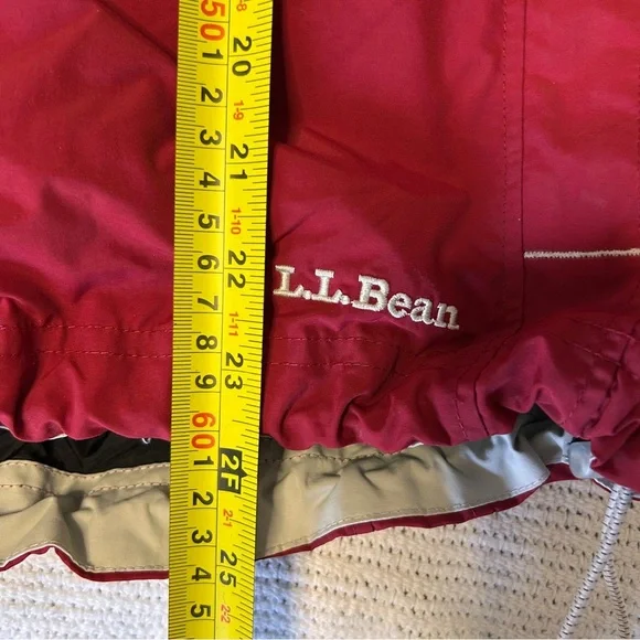 LL Bean Men's Medium The Weather Network 3 in 1 Red Jacket Black Fleece Insert - Picture 11 of 14